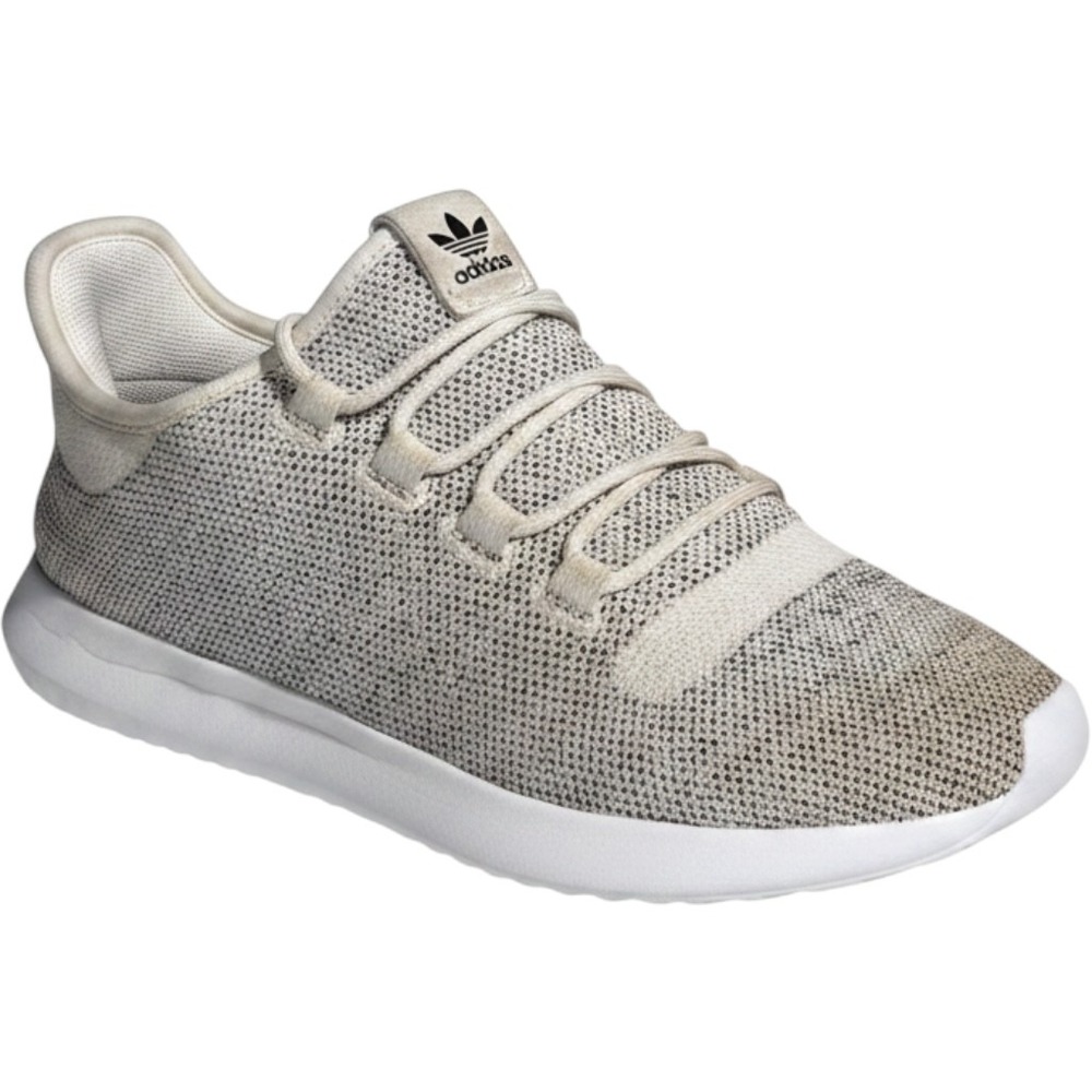 Adidas Tubular Shadow Men Size 11.5 Gray Mesh Sneakers Lace Up Casual Streetwear